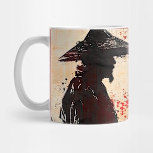 Vintage Japanese Death stalker samurai Mug